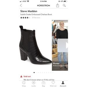 Steve Madden Subtle Snake Embossed Chelsea Boots